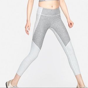 3/4 Two-Toned Legging Dove & Ash